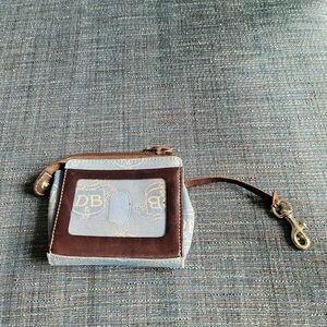 Blue Dooney and Bourke Monogram ID & Cardholder